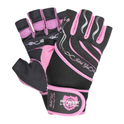 Power System Ladies Gloves Rebell Girl PS 2720 negru-roz