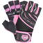 Power System Ladies Gloves Rebell Girl PS 2720 sort-lyserød