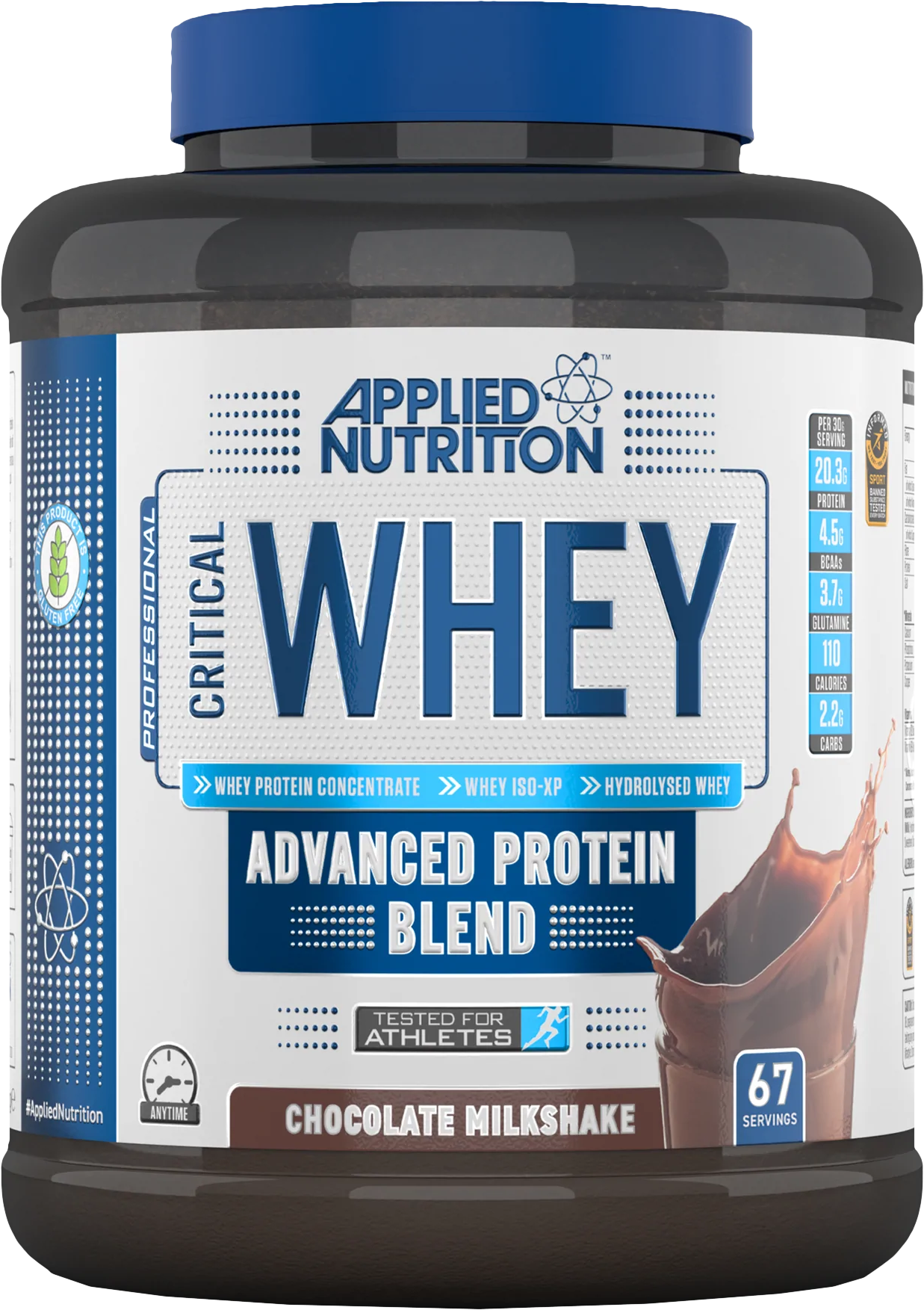 Applied Nutrition Critical Whey 2000 g cereálie-mléko.