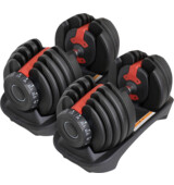 BodyWorld Adjustable dumbbells (pair) 2x 2.5-24 kg