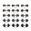 BodyWorld Adjustable one-handed dumbbells (pair) 2x 2.5-24 kg