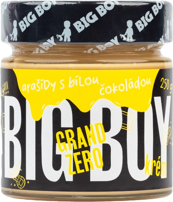 Big Boy Grand Zero White 250 G Peanut-white Chocolate