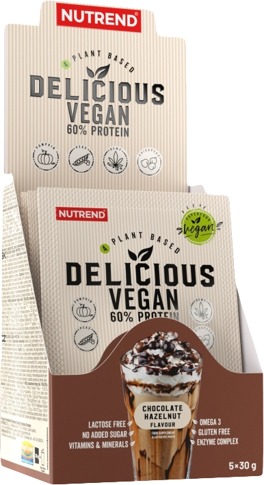 Nutrend Delicious Vegan Protein 5 X 30 G Pistachio-marzipan