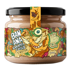LifeLike Banana Caramel Choco Twister 300 g