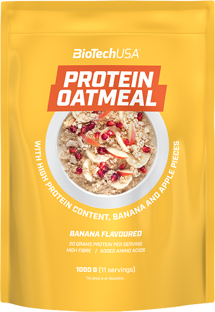 BioTech USA Protein Oatmeal 1000 G Banana-apple