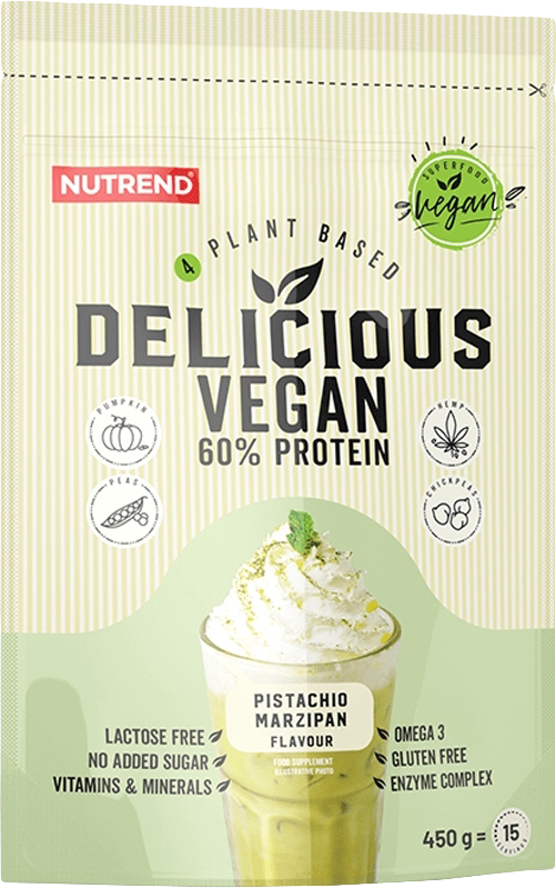 Nutrend Delicious Vegan Protein 450 G Pistazien-Marzipan