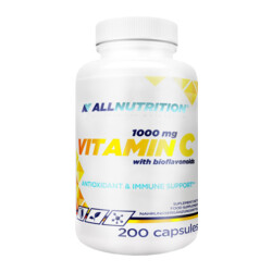 ALLNUTRITION Vitamin C + Bioflavonoids 200 kapslí