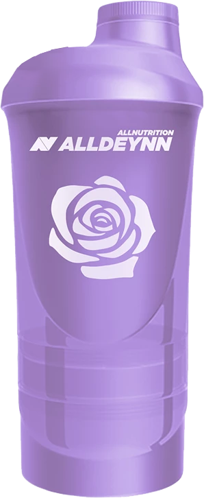 ALLNUTRITION ALLDEYNN Shaker 600 Ml + 350 Ml Purple