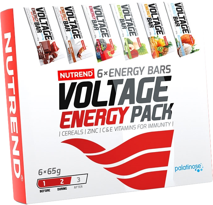 Nutrend Voltage Energy Bar Pack 6 X 65 G Geschmacksmischung