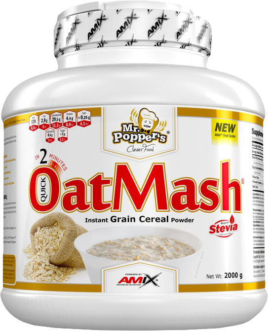 Amix Mr. Popper's Oat Mash 2000 g dvojitá čokoláda