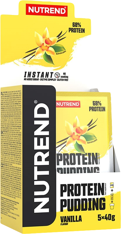 Nutrend Protein Pudding 5 X 40 G Vanilla