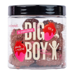 Big Boy Strawberries in milk chocolate 120 g