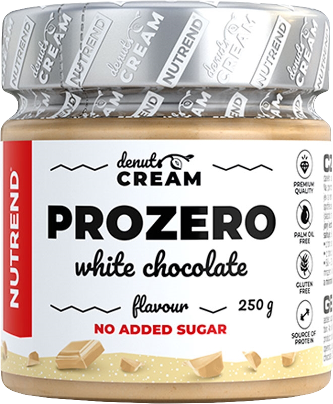 Nutrend DeNuts Cream Prozero With White Chocolate 250 G White Chocolate