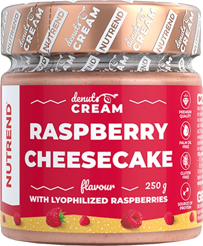 Nutrend DeNuts Cream Raspberry Cheesecake 250 G Raspberry Cheesecake