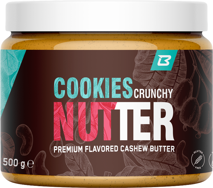 BodyWorld Cookies Crunchy Nutter 500 G Cashew-cookies-white Chocolate