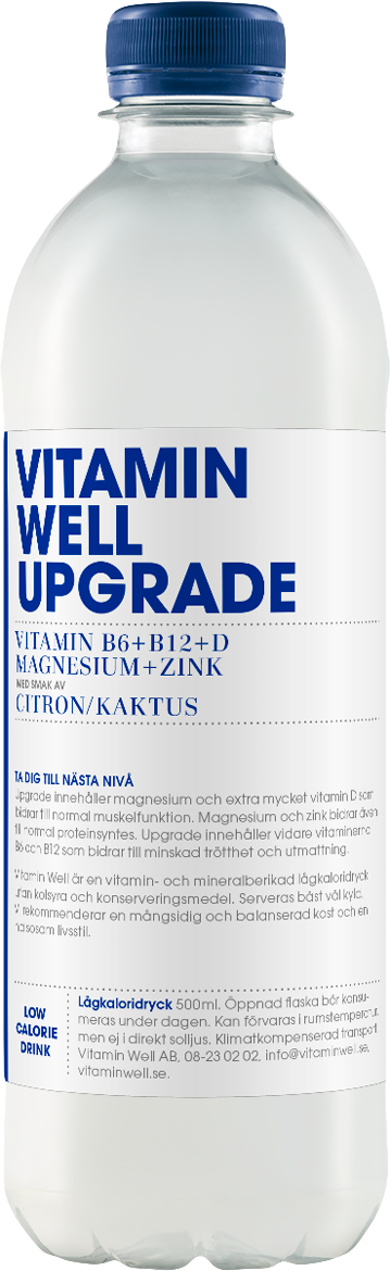 Vitamin Well Upgrade 500 Ml Citron-kaktus