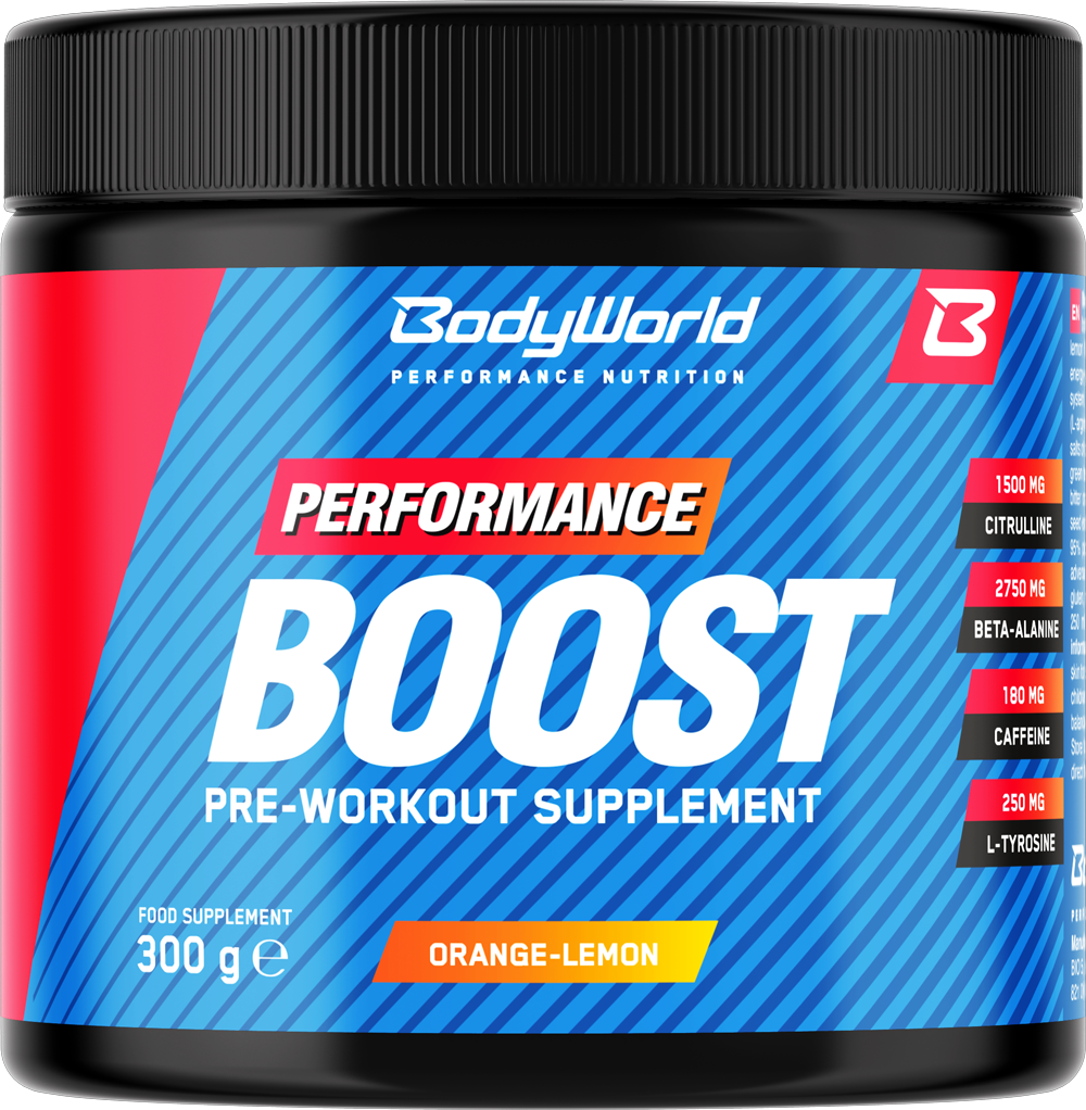 BodyWorld Boost 300 G Orange-lemon