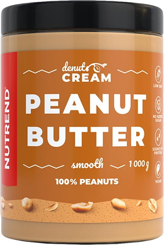 Nutrend DeNuts Cream Peanut Butter 1000 G Glatt