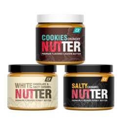 BodyWorld Confezione da 3 Nutter 3 x 500 g