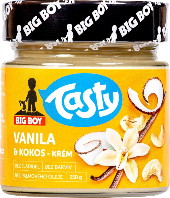 Big Boy Vanilla Coconut 250 G Vanilla-coconut