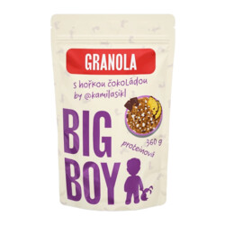 Big Boy Granola protéiné au chocolat noir @kamilasikl 360 g