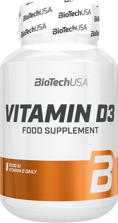 BioTech USA Vitamin D3 120 Tablets