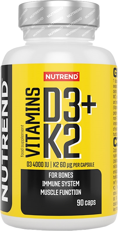 Nutrend Vitamins D3 + K2 90 Capsules