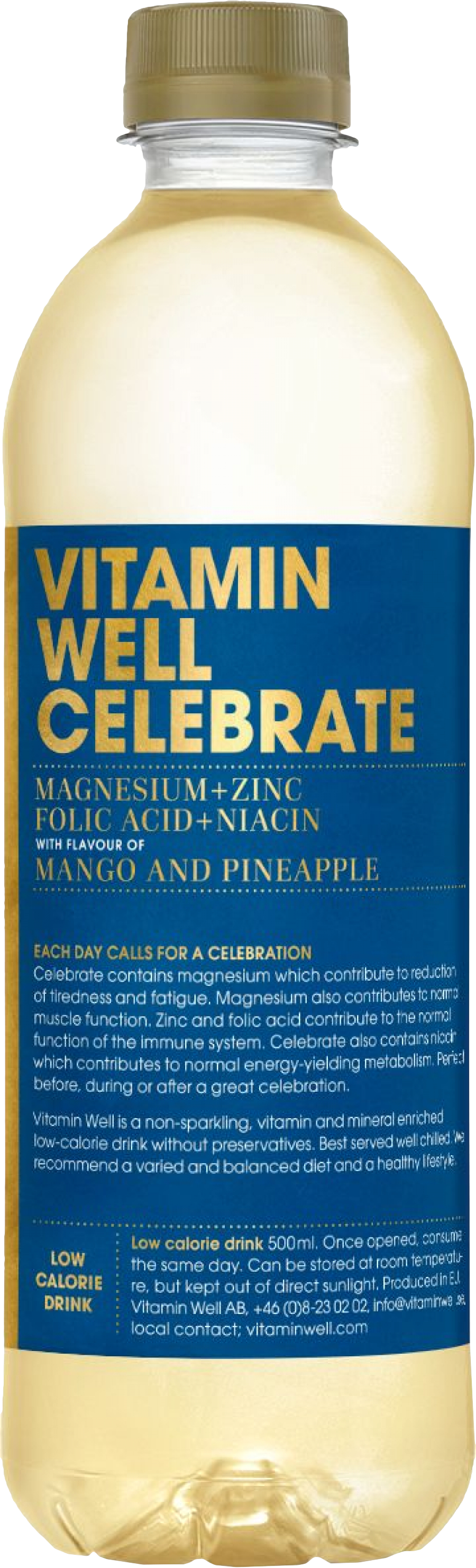 Vitamin Well Celebrate 500 Ml Ananas-Mango