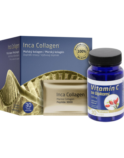 Inca Collagen 30 sachets + Vitamin C 30 tablets