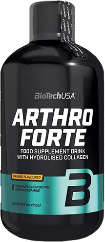 BioTech USA Arthro Forte Liquid 500 Ml Pomeranč