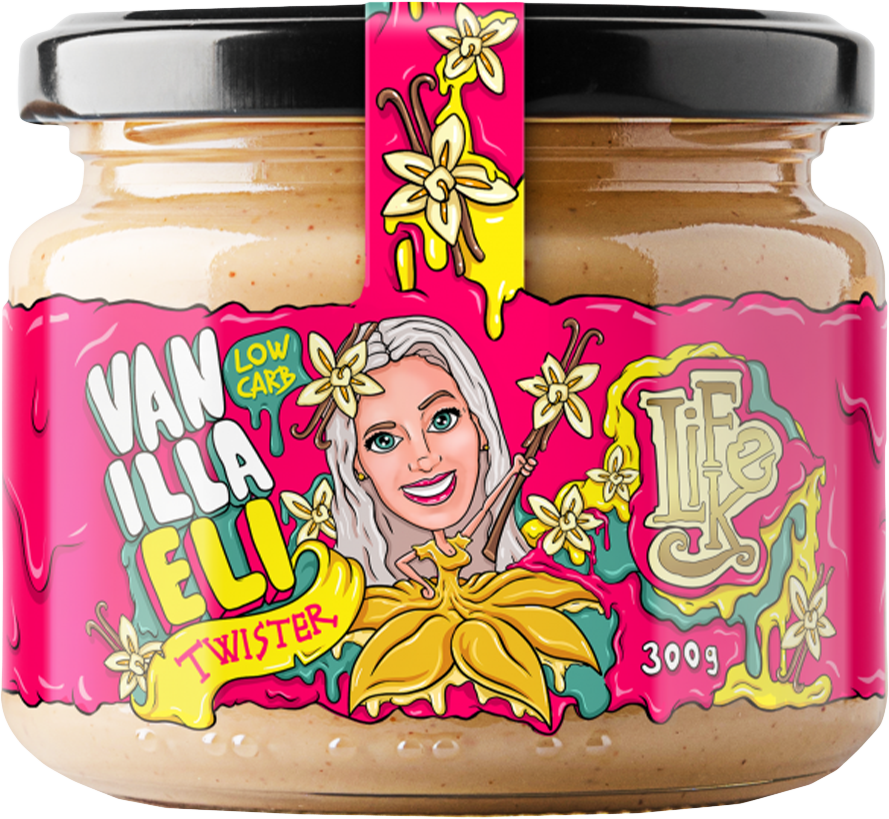 LifeLike Vanilla Eli Twister 300 G Vanillebrötchen