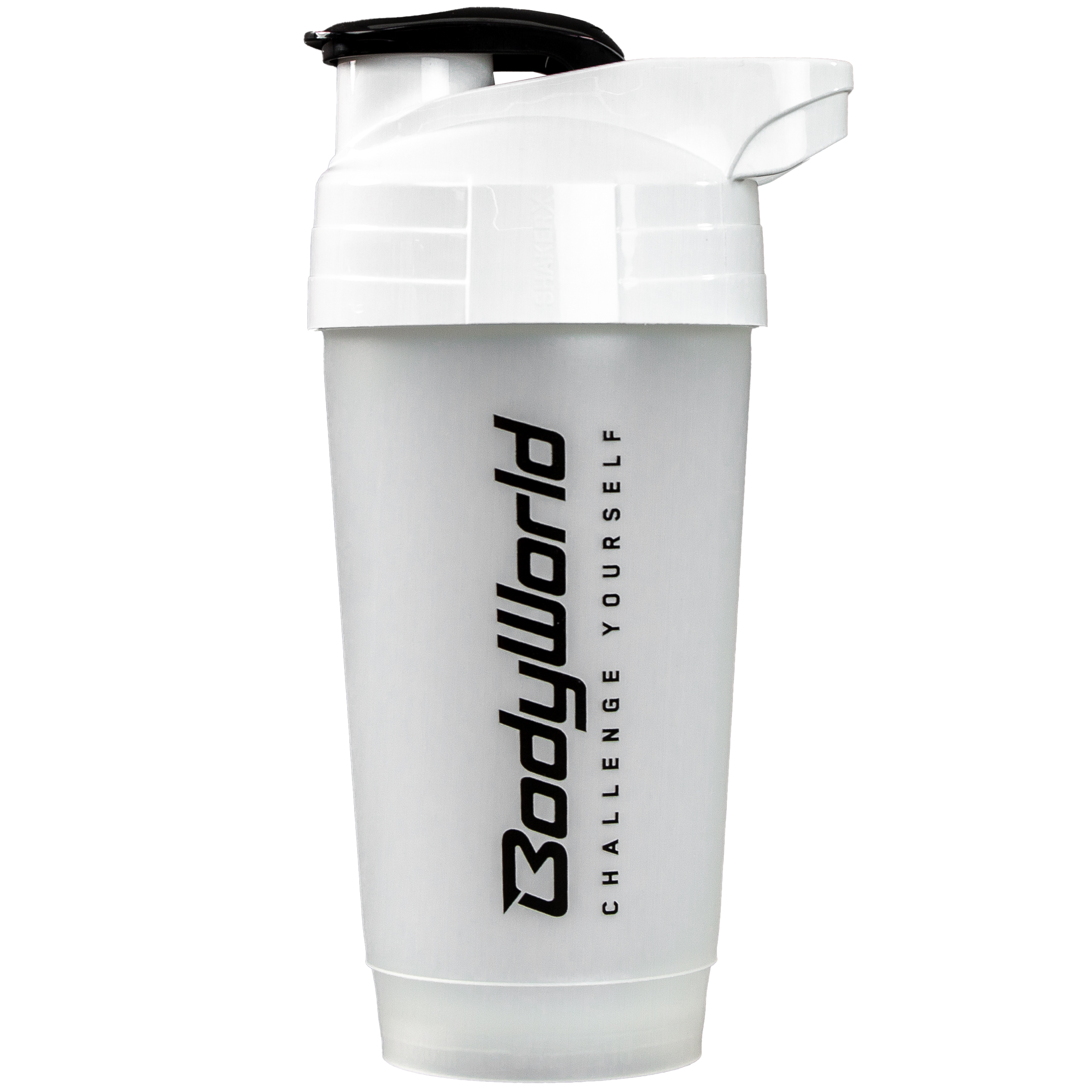 BodyWorld Shaker BodyWorld 700 Ml Transparent Schwarz-silber