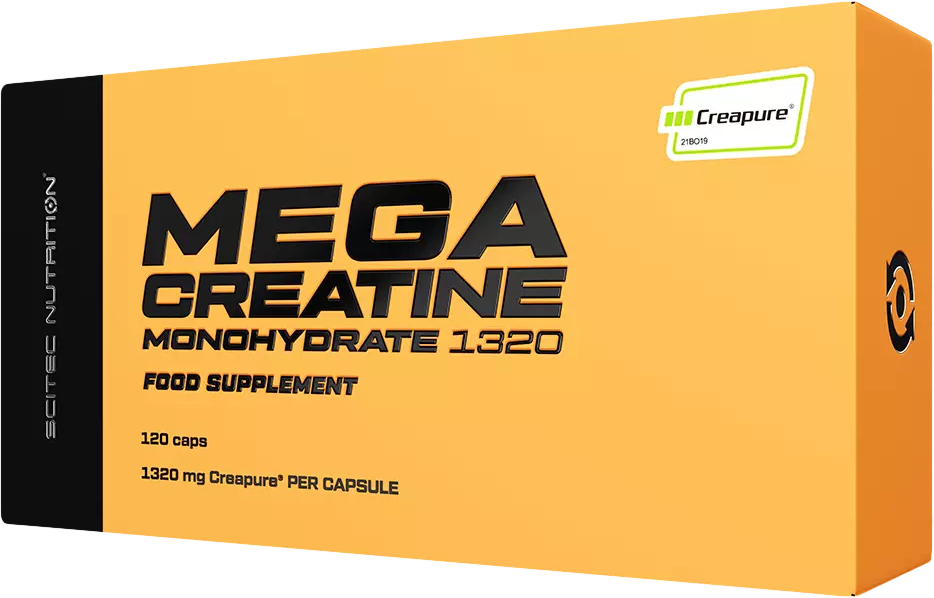 Scitec Nutrition Mega Creatine Monohydrate 1320 120 Kapseln