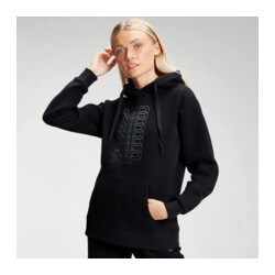 MyProtein Womens Repeat MP Hoodie negro