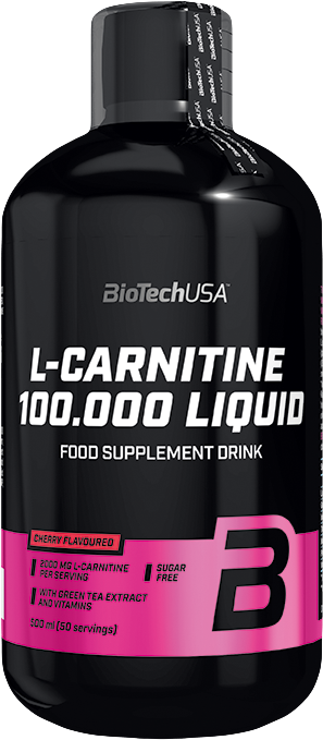 BioTech USA L-Carnitine Liquid 100 000 Mg 500 Ml Jablko