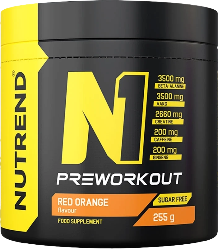 Nutrend N1 Pre-Workout 255 G Blackcurrant