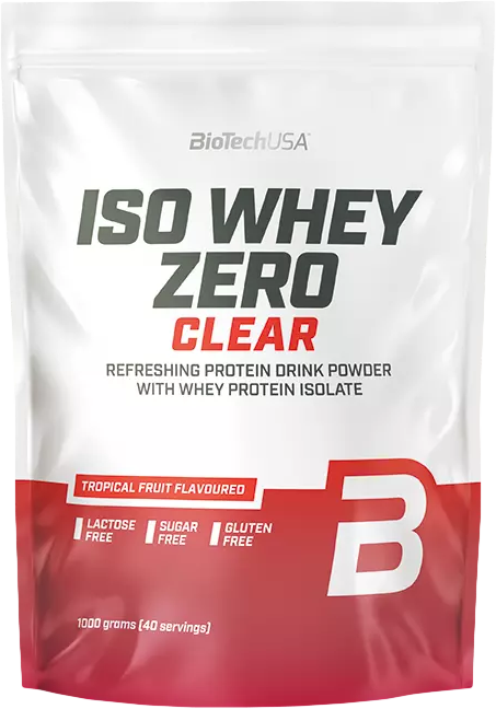 BioTech USA Iso Whey Zero Clear 1000 G Tropische Früchte