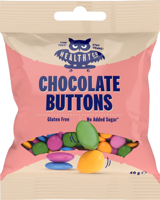 HealthyCo Chocolate Buttons 40 G Chocolate Buttons