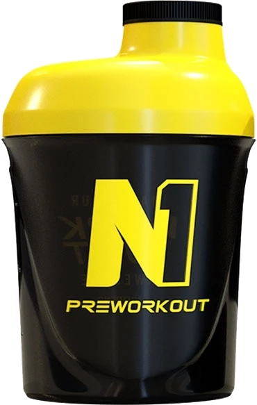 Nutrend Shaker Mini 300 Ml Schwarz Extreme Energy N1