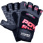 Power System Wrist Wrap Gloves Power Grip PS 2800 1 pair - red