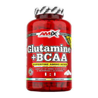 Amix Glutamine + BCAA 360 capsules