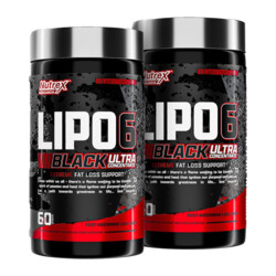 Nutrex 2x Lipo 6 Black Ultra Concentrate 60 caps