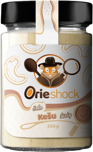 Prom-In Orieshock Choco Cashew White 350 G Weiße Schokolade-Cashew