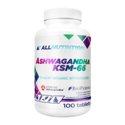 ALLNUTRITION Ashwagandha KSM-66 100 tablettia
