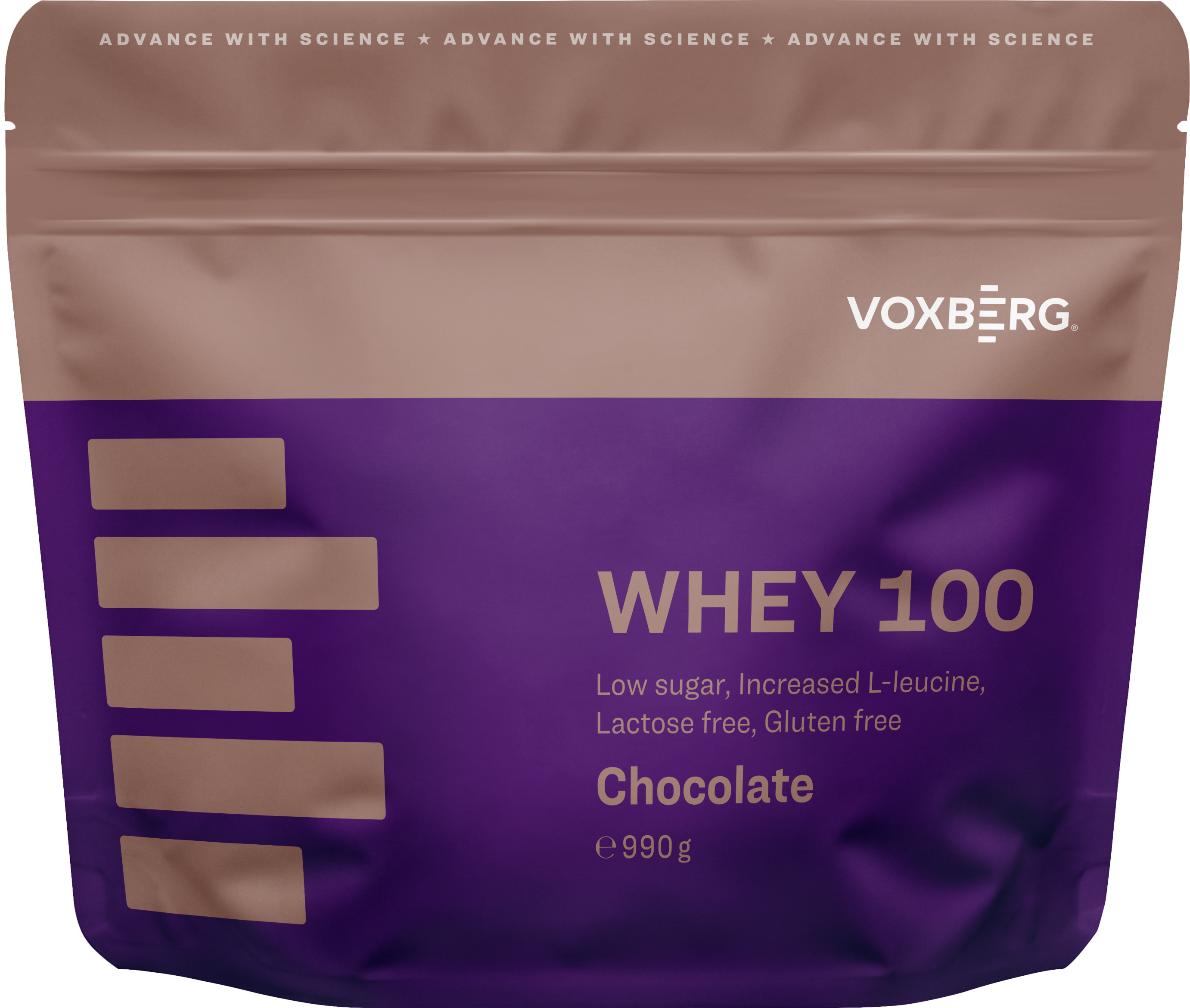 Voxberg Whey 100 990 G Weiße Schokolade-Himbeere