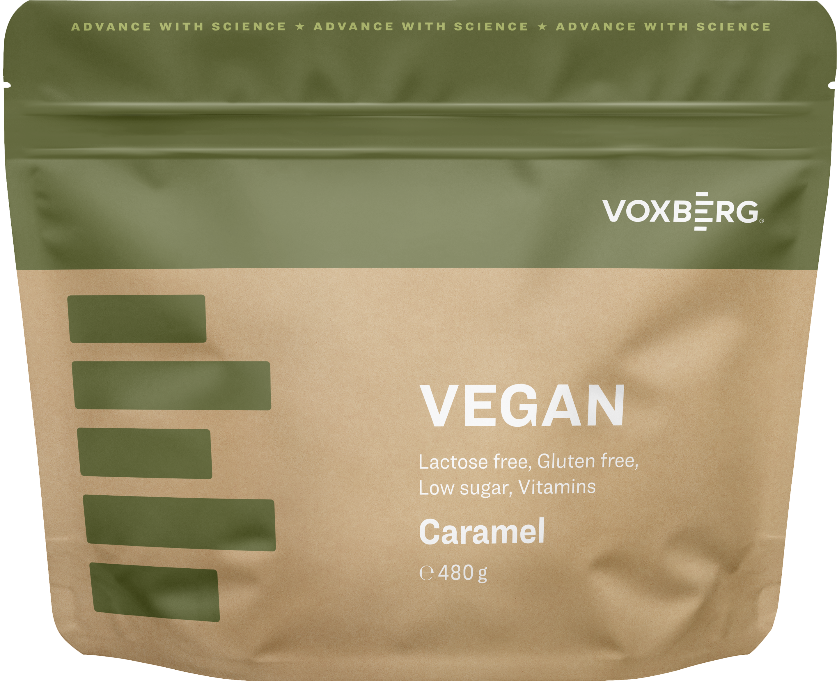 Voxberg Vegan Protein 480 G Caramel