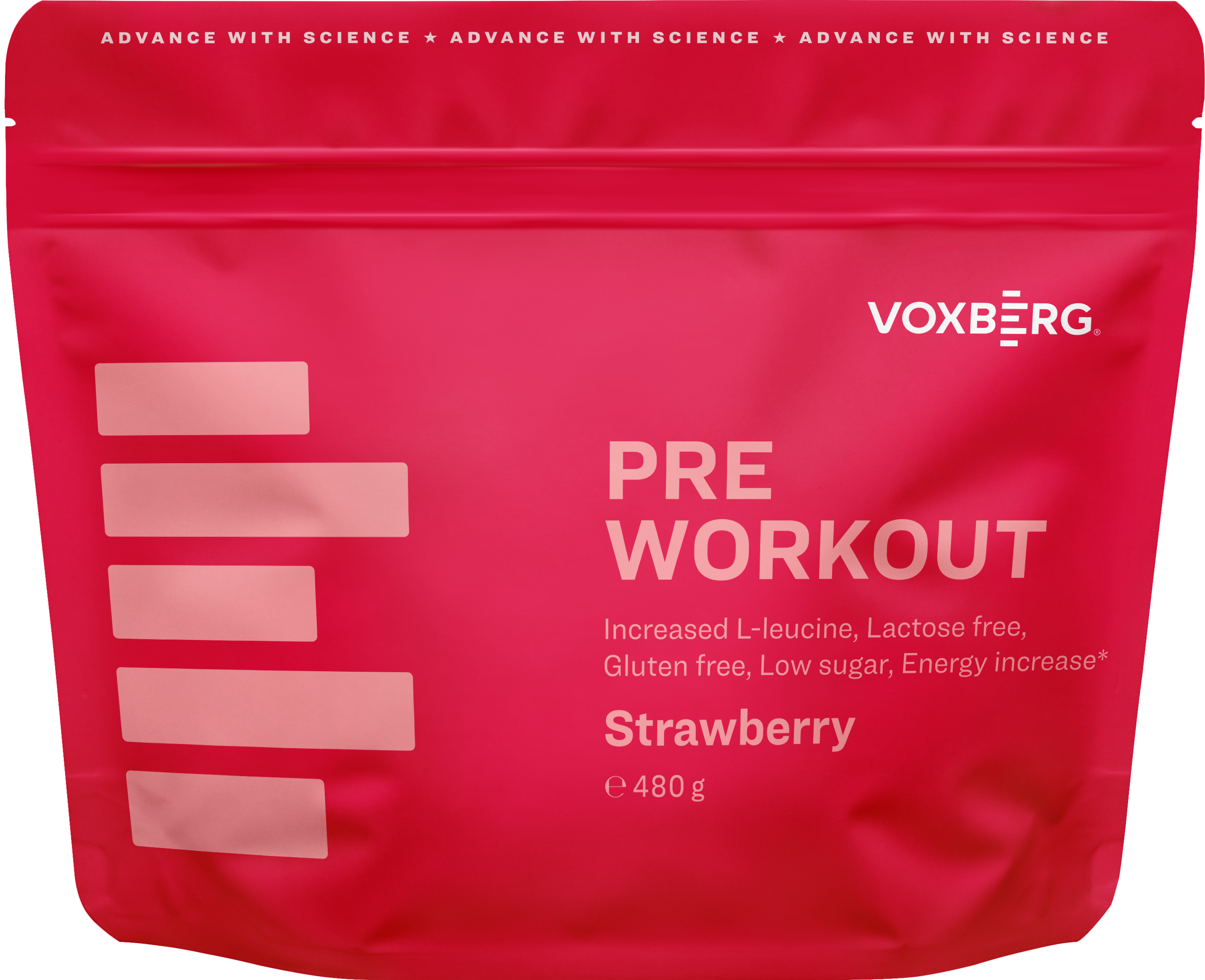 Voxberg Preworkout 480 G Erdbeere