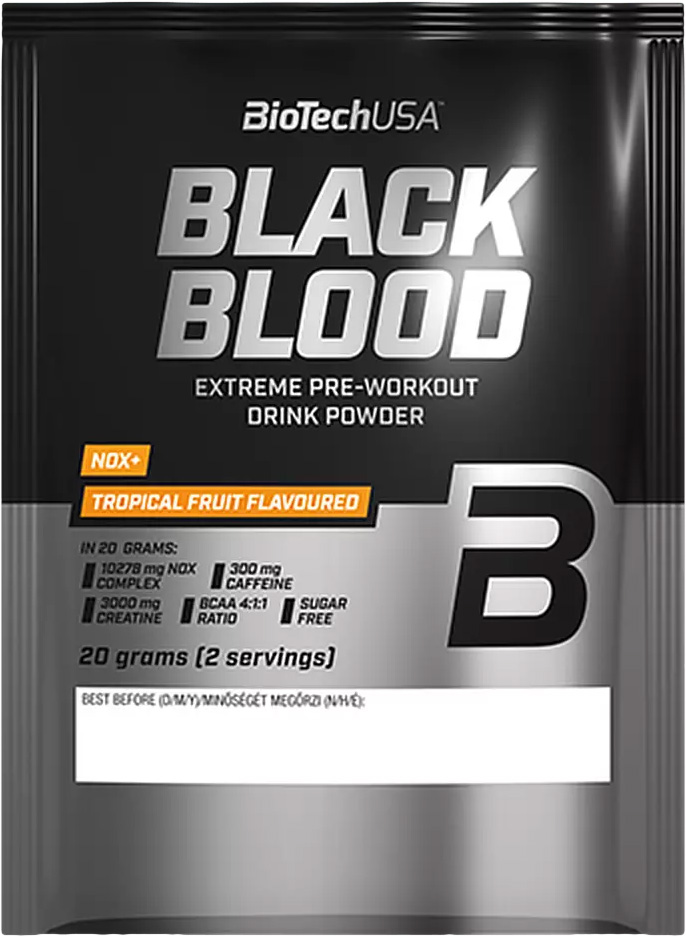 BioTech USA Black Blood NOX+ 20 G Ruby-berry