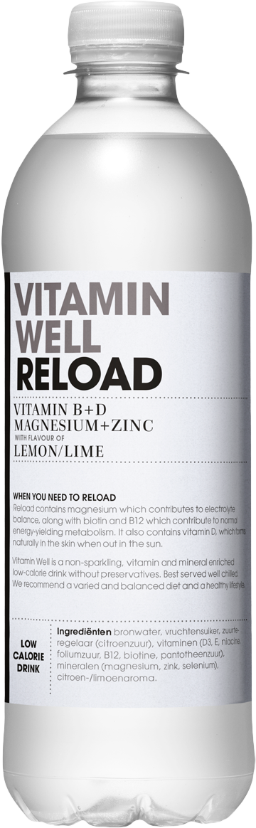 Vitamin Well Reload 500 Ml Lemon-lime