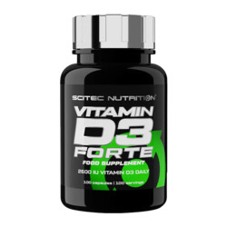 Scitec Nutrition Vitamin D3 Forte 100 kapselia